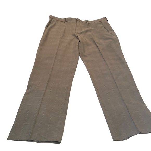 Perry Ellis Portfolio Tweed/Window Pane Dress Pants-Size 38x30 NWT-Non iron - Picture 6 of 13